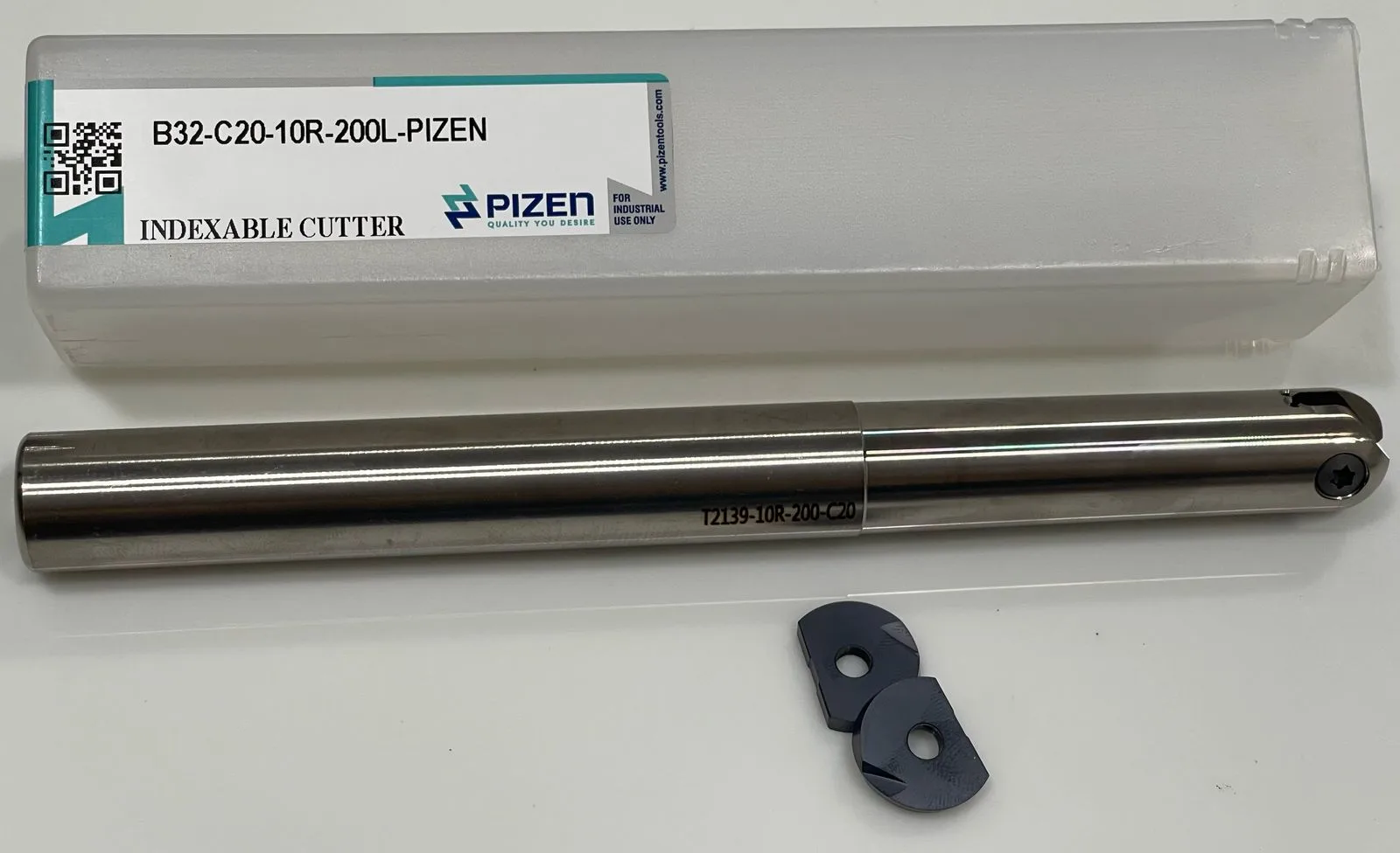 Ball Cutters & Inserts — B32-C20-10R-200L
