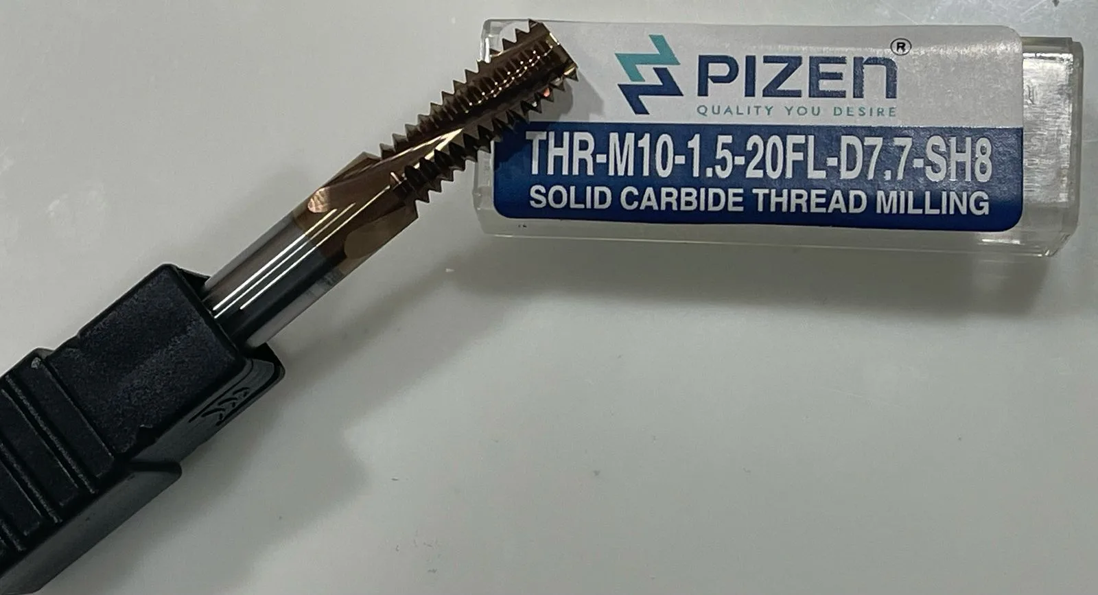 Thread Milling Cutters THR-M10-1.5-20FL-D7.7-SH8 (7.7MM)