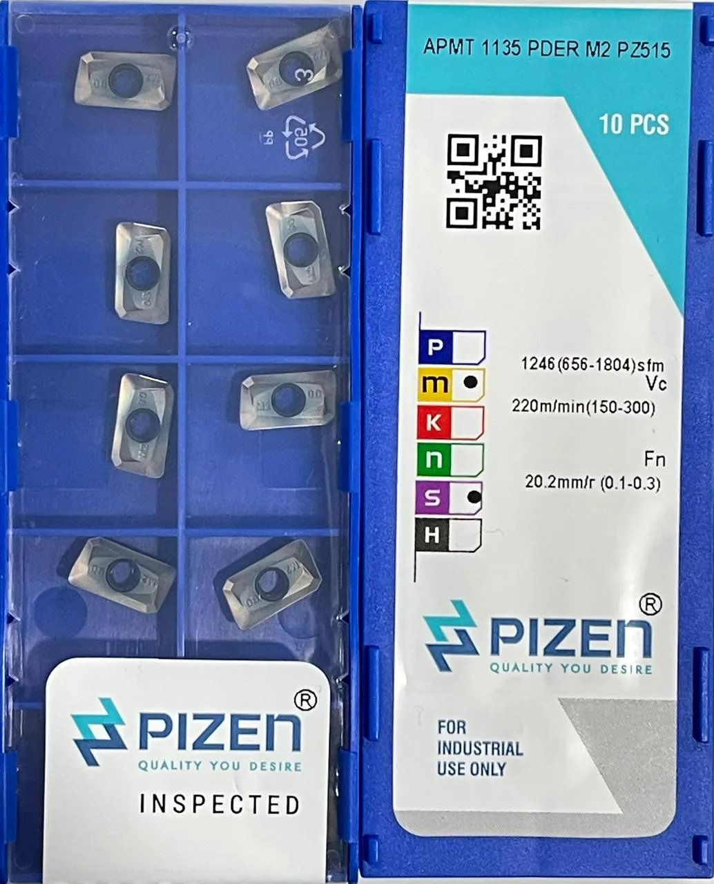 Face Mill Cutters TN16-63-22-4T (TNMG 16)