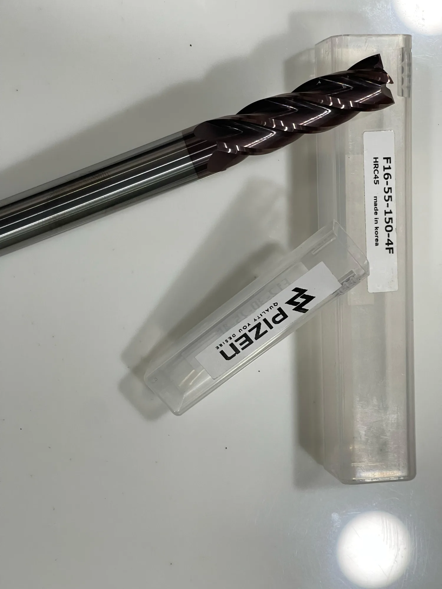 Aluminum Polished Carbide Endmiils