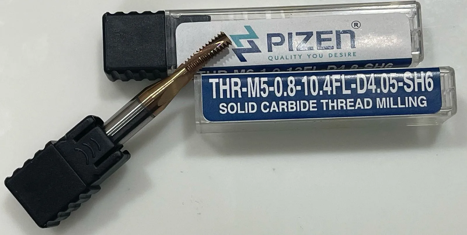 Thread Milling Cutters THR-M5-0.8-10.4FL-D4.05-SH6 (4.05MM)