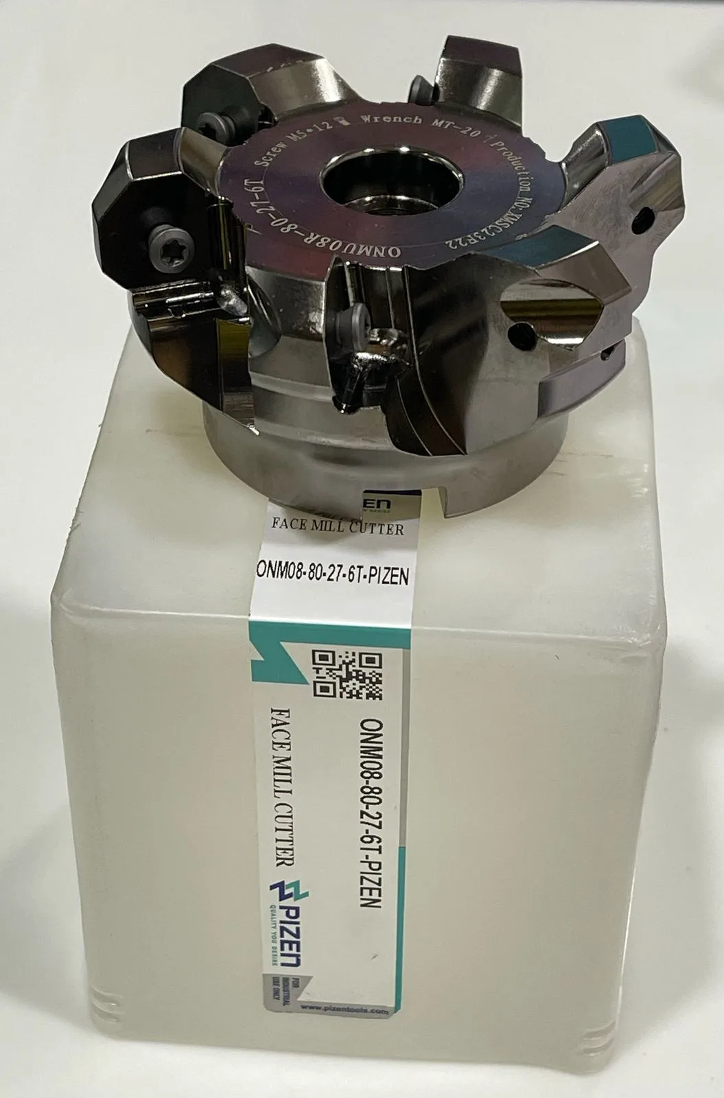 Face Mill Cutters ONM08-80-27-6T (ONMU 080608-16 CORNER)