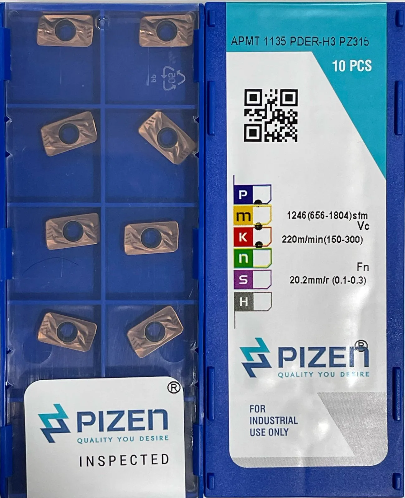Face Mill Cutters TN16-100-32-7T (TNMG 16)