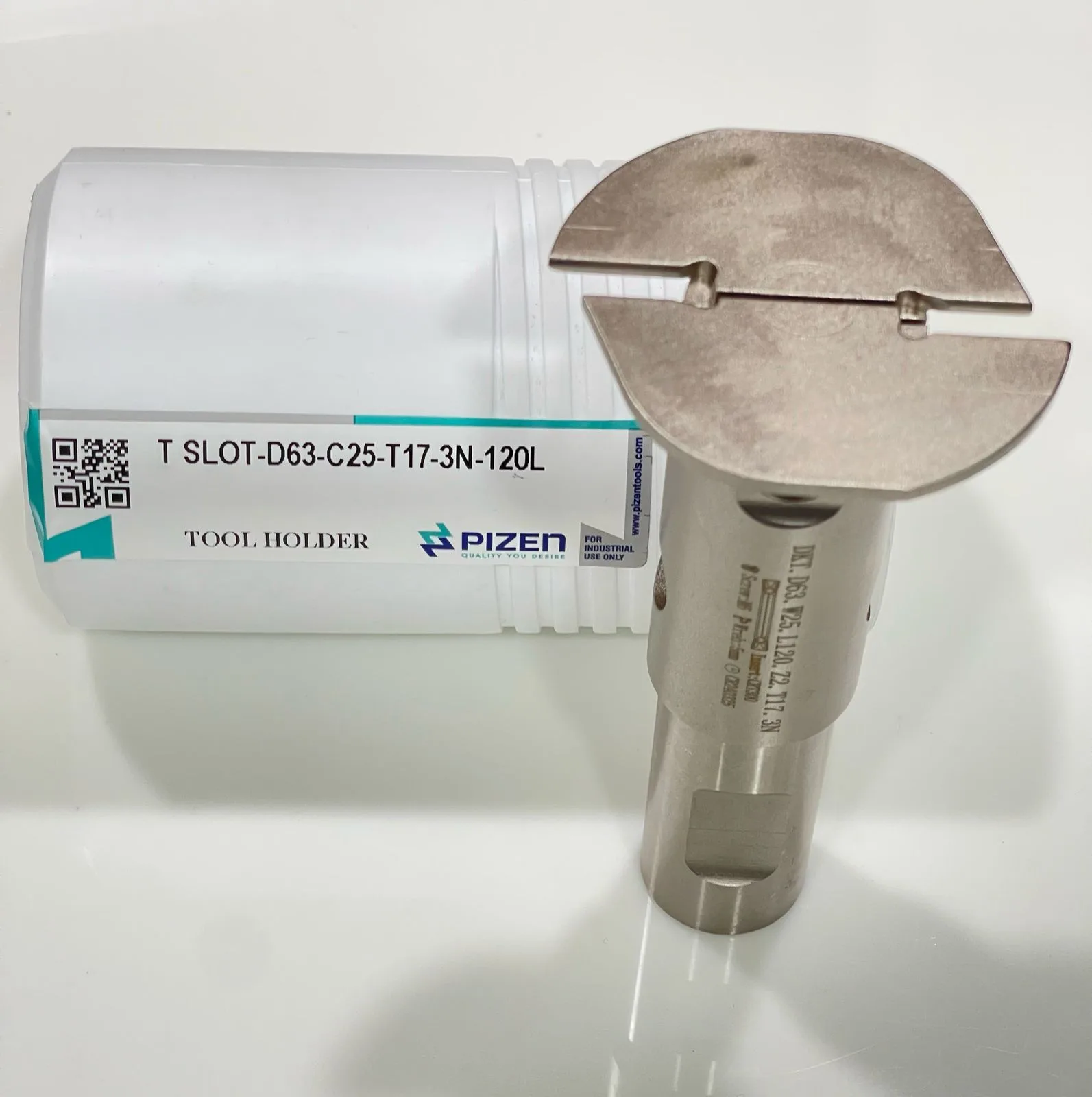 T-Slot Cutters T SLOT-D63-C25-T17-3N-120L (T SLOT-CRT300-PARTING)
