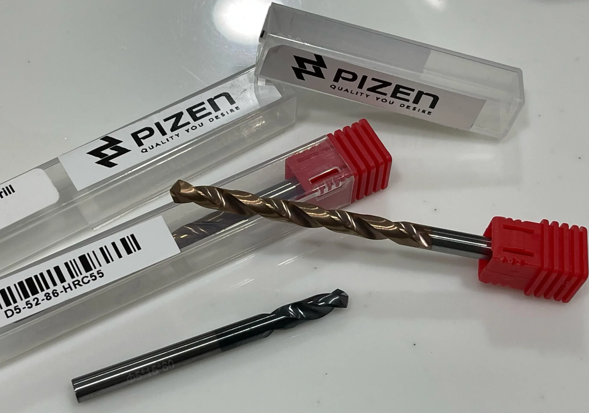 Carbide Drills — D4.0-25-50-55HRC